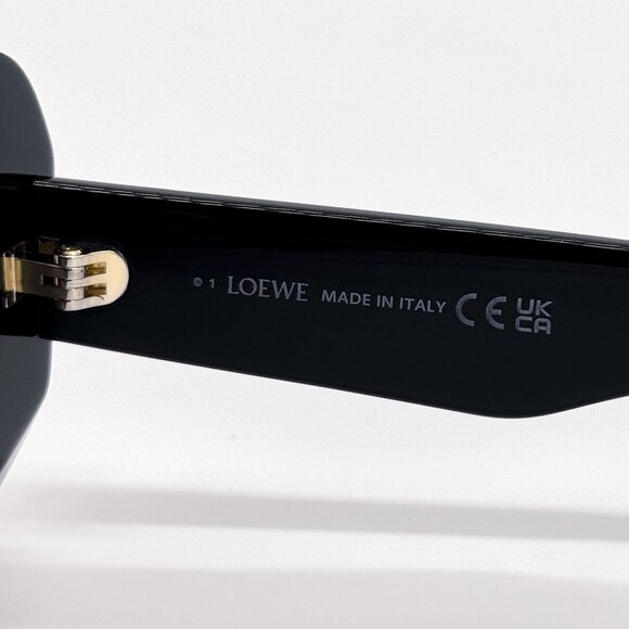 NEW LW40114F 01A, LOEWE BLACK WOMEN SUNGLASSES LOEWE - Picture 10 of 11